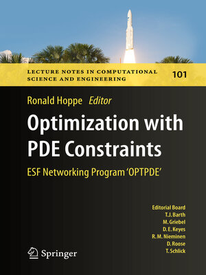 cover image of Optimization with PDE Constraints